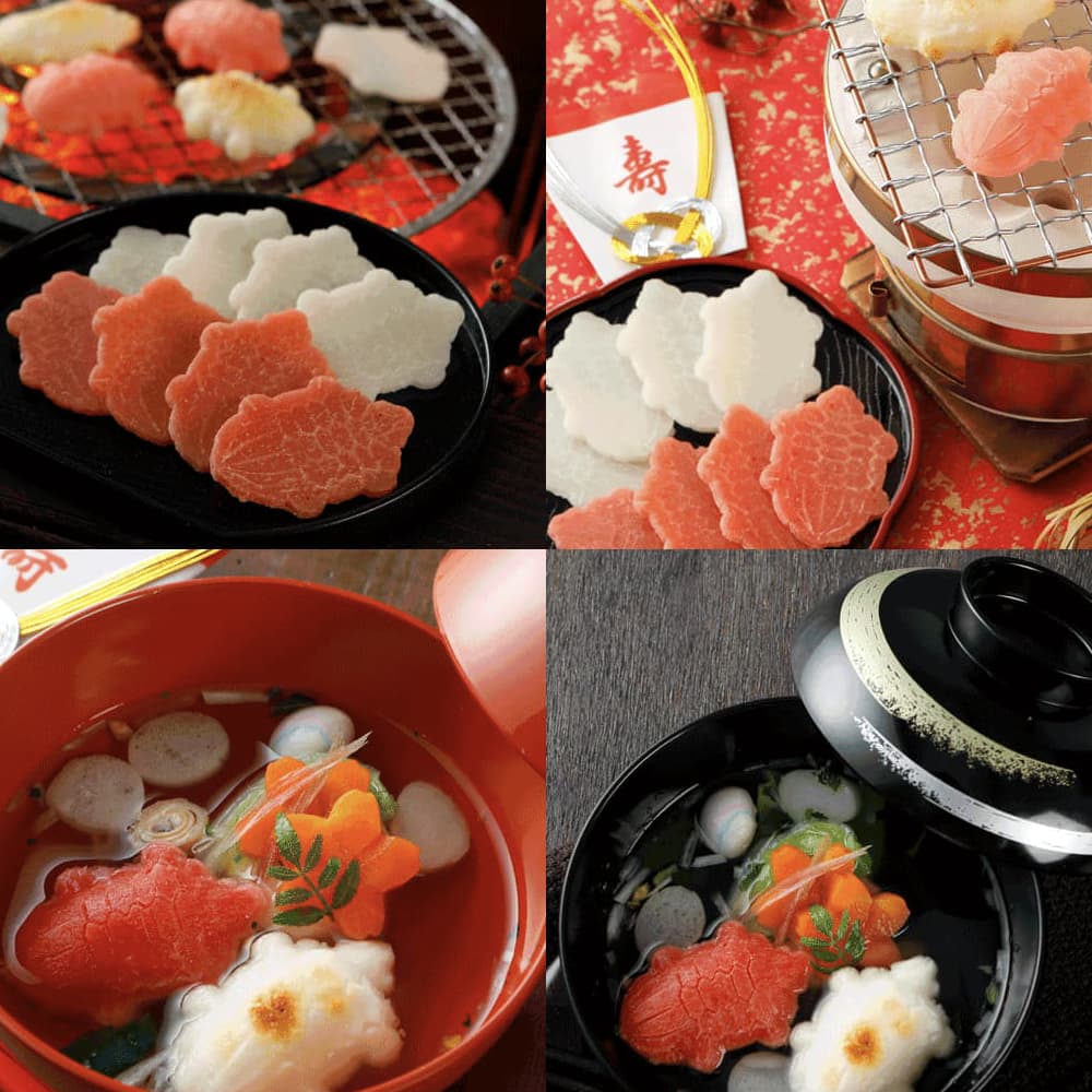 紅白亀甲餅はハレの日におすすめのおめでたい縁起物です