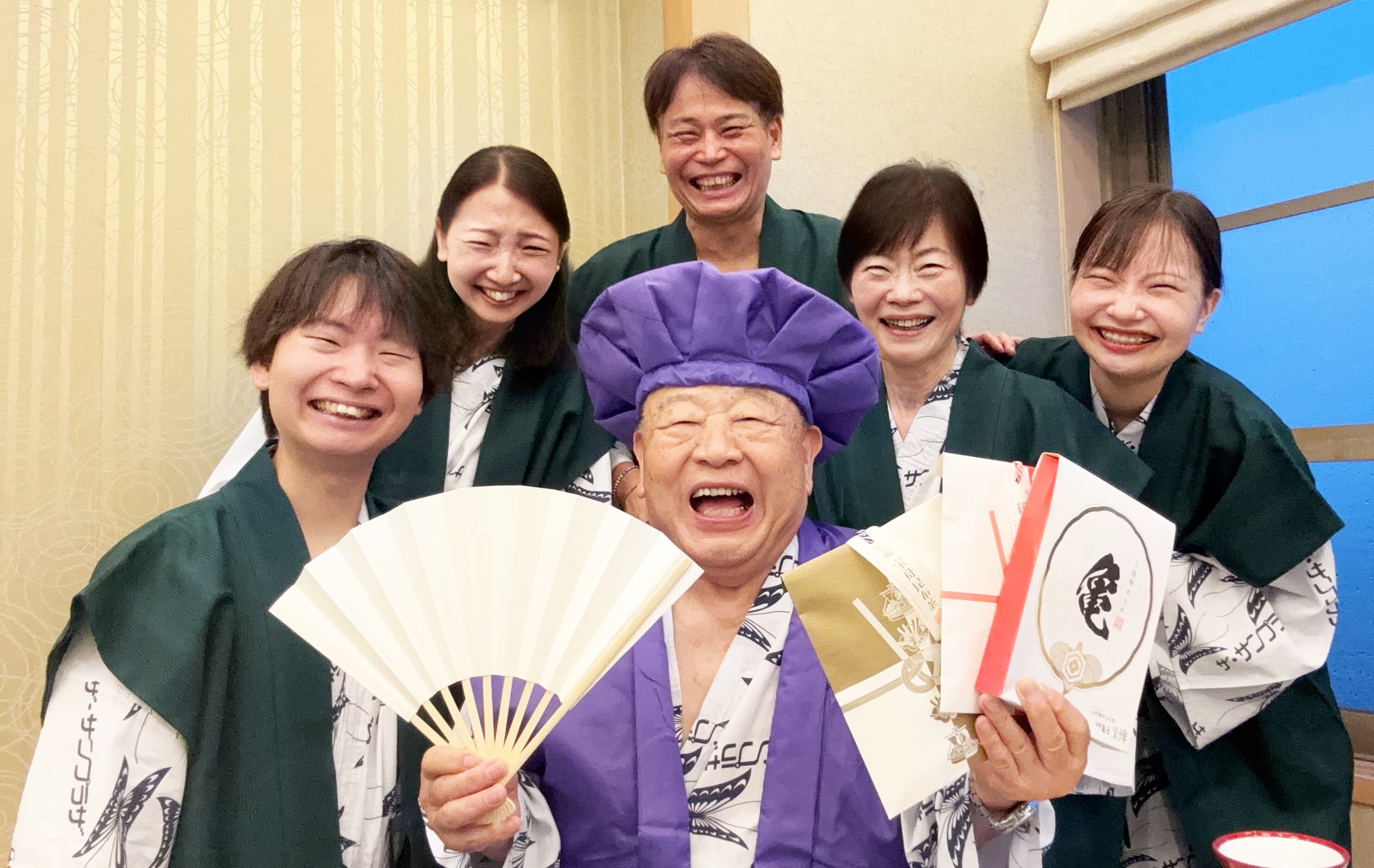 家族で祝う