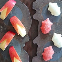 食卓に福来る紅白亀甲餅投稿コンテスト受賞者発表。