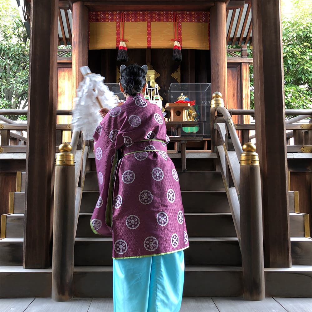 京都・玄武神社でのご祈祷