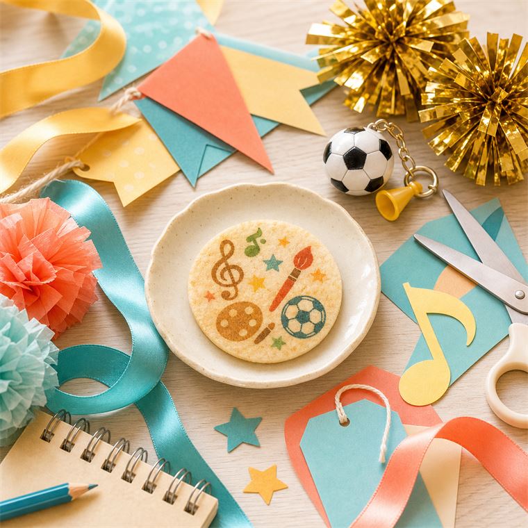趣味・イベント向けオリジナル塩せんべいのイメージ