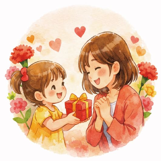 母の日・家族 デザイン