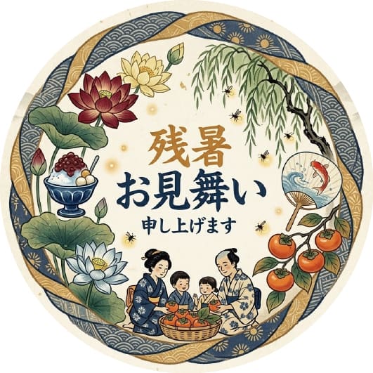 季節のご挨拶 デザイン
